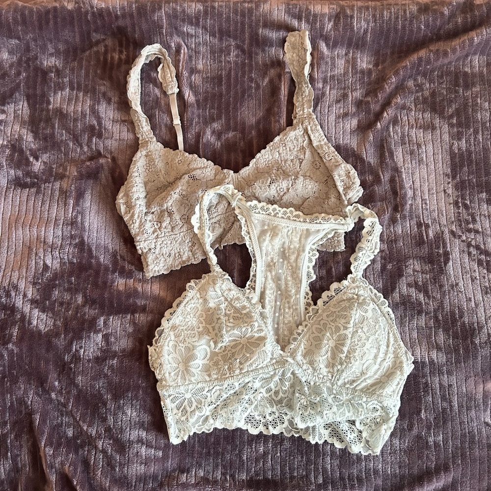 Aerie Lace Bralette Duo - 2 sizes